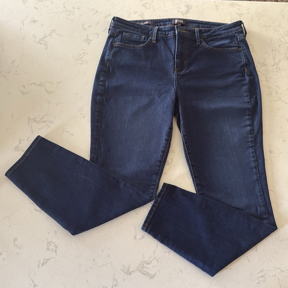 NYDJ - AMI SKINNY - Classic Blue Women's Jeans w/ Lift X Tuck Technology - Picture 4 of 16